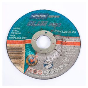 Disco Norton gama azul tronzado metal